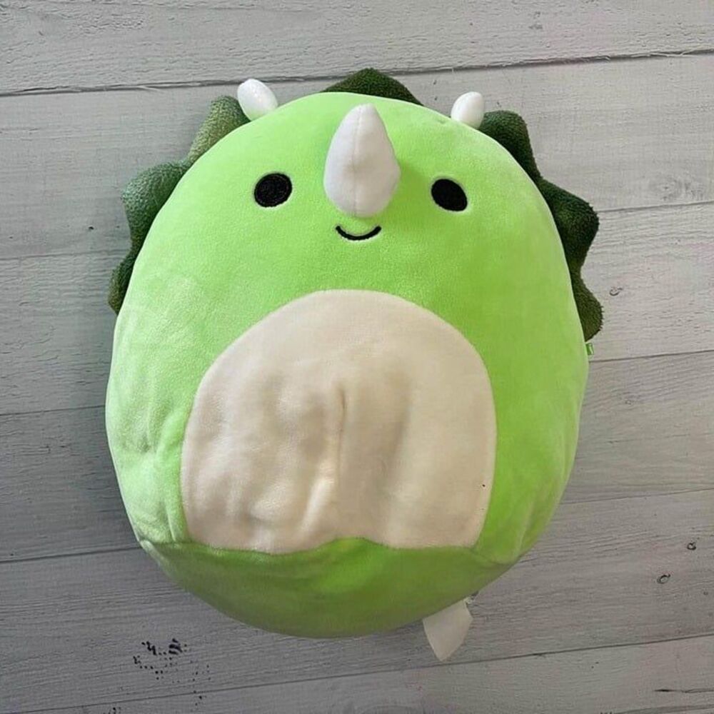 Squishmallows Tristan the Triceratops 10"‎ Stuffed Plush